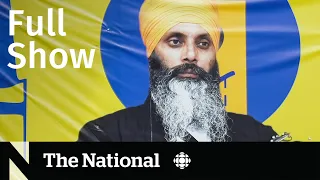 CBC News: The National | India responds to arrests in Nijjar killing