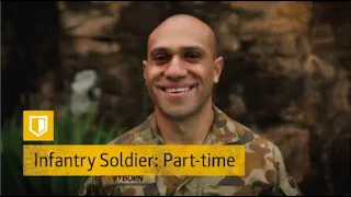 Part-time Infantry Soldier in the Army Reserve