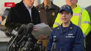 Coast Guard official updates on Baltimore bridge collapse search and rescue effort