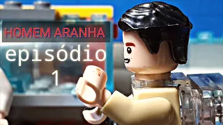 lego homem aranha episódio 1, a origem. stop motion