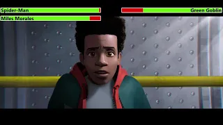 Spider-Man: Into the Spider-Verse (2018) Subway Battle with healthbars (30K Subscriber Special)