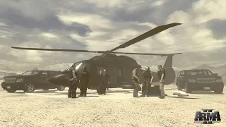 ArmA 2 Private Military Company DLC | "Operation Black Gauntlet" All Cutscene and event
