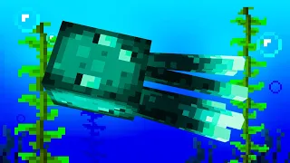 I Added The Glow Squid Mob To Minecraft...