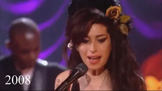 Tears Dry On Their Own (2006 to 2011) Amy Winehouse First live to Last live