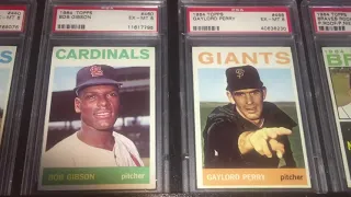 1964 Topps Baseball Cards - Vintage Profile of Key Cards Hall of Famers HOF