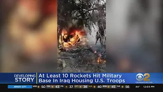 At Least 10 Rockets Hit Military Base In Iraq Housing U.S. Troops