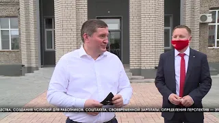 В Волгограде губернатор проверил ход реанимации завода «Красный Октябрь»