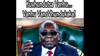 Kuvhundutsa vanhu Mugabe challege