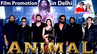 Animal Film Promotion in Delhi | Ranbir Kapoor, Bobby Deol, Anil Kapoor & Rashmika Mandana