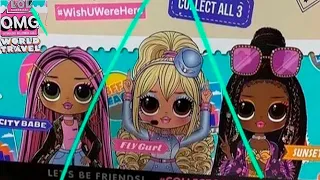 LOL OMG World Travel dolls:  Sunset, City Babe and Fly Gurl / FIRST PHOTOS