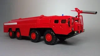 МАЗ-7310 «Ураган» Пожарный автомобиль | АРЕК Элекон | Масштабная модель 1:43