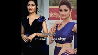 Tejaswi vs Ada khan #tejaswiprakash #adakhan