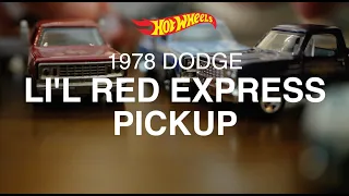 1978 Dodge Li'l Red Express Pickup (Hot Wheels) SHOWCASE! Paul DeLorean