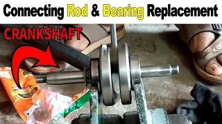 An Amazing Way Crank Shaft Connecting Rod Replacement | Crankshaft Repair| Install Adjust Crankshaft