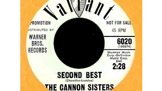 Cannon Sisters (Perry Botkin, Jr.) - SECOND BEST (Gold Star Studio)  (1962)