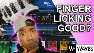 Best Bass Guitar Plugin Ever?!? Bass Fingers Waves Audio