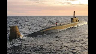 Submarino russo com 160 armas nucleares a bordo chega à costa dos Estados Unidos. #shorts