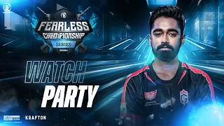 Fearless Esports Presents CHAMPIONSHIP SERIES S1 | League Stage Day 1 | Watch Party