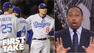 Stephen A.: Red Sox 2-0 World Series lead means 'it's over' for Dodgers | First Take