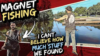 Magnet Fishing Insanity I Cant Believe How Much We Found