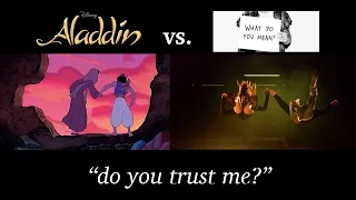 Justin Bieber vs. Disney Aladdin "DO YOU TRUST ME?"