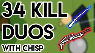 Surviv.io 34 KILL DUO W/ CHISP!