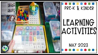 Literacy & Math Activities | Pre-K & Kindergarten | Last 2 Weeks of School