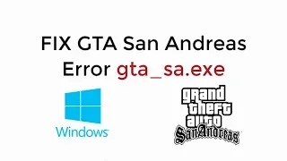 HOW TO FIX (GTA SAN ANDREAS ) NOT OPENING PROBLEM SOVLED 100%