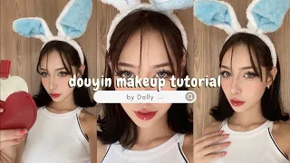 DOUYIN MAKEUP TUTORIAL✧˚ · . tutorial de maquillaje douyin 🎐 by unnameddly