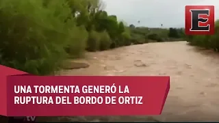 Más de 400 viviendas afectadas en Sonora por lluvias