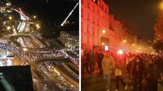 Paris gridlocked as people flee capital ahead of new lockdown