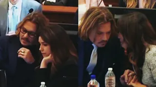 Johnny Depp & Camille Vasquez *CUTEST* moments in the court! 😍❤️ (TikTok compilation)