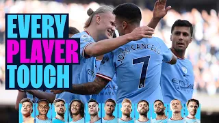 21 PASS HAALAND GOAL! | Every player touched the ball! | Man City 4-0 Southampton