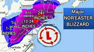 Major Nor'easter Analysis/Forecast 12-16-2020