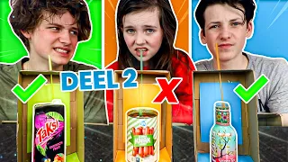 DONT CHOOSE THE WRONG MYSTERY STRAW CHALLENGE DEEL 2! | KIES NIET VERKEERDE MYSTERY RIETJE! - Bibi