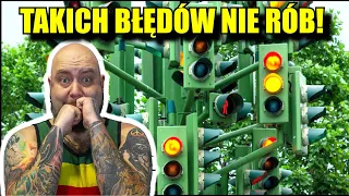 5 STRASZNYCH BŁĘDÓW młodego KIEROWCY!!! TAK NIGDY NIE RÓB!