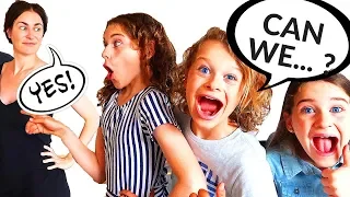 PARENTS CAN'T SAY NO!! KIDS IN CHARGE FOR 24 HOURS | The Norris Nuts