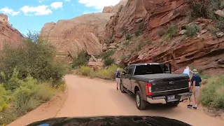 Capitol-Reef-Nationalpark - Capitol Gorge Road - Canyon Drive - Scenic Drive