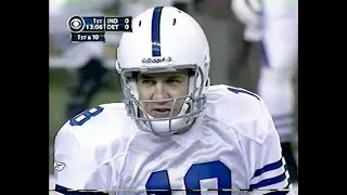 Indianapolis Colts at Detroit Lions (Week 12, 2004) Thanksgiving