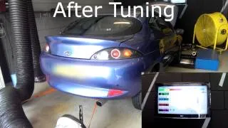 Chiptuning Ford Puma 1.7 Century Dyno test