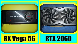 RX Vega 56 vs RTX 2060 in 2022