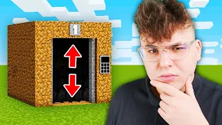 ZBUDOWAŁEM DZIAŁAJĄCĄ WINDĘ!! | Minecraft XD #9