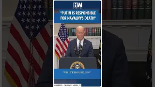 #Shorts | "Putin is responsible for Navalny's death" | US President | Joe Biden | Russia Ukraine