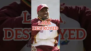 LARA DESTROYED BY WAQAR! 😲 #shorts #cricket #shortsvideo #cricketshorts