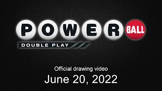 Powerball Double Play drawing for June 20, 2022