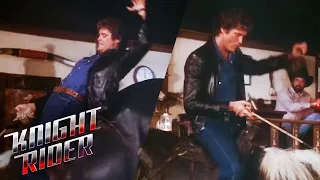 Michael Knight VS The Bucking Bronco! | Knight Rider