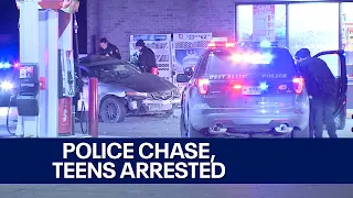 West Allis police chase, crash; teens arrested | FOX6 News Milwaukee