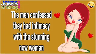 Dirty Joke: The men confessed they had intimacy with the stunning new woman - the priest was shocked