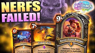 Warrior even better after the "nerfs". Blizzard fails on balance again