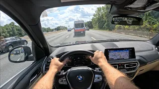 2023 BMW X3 30i xDrive - POV Test Drive | 0-60